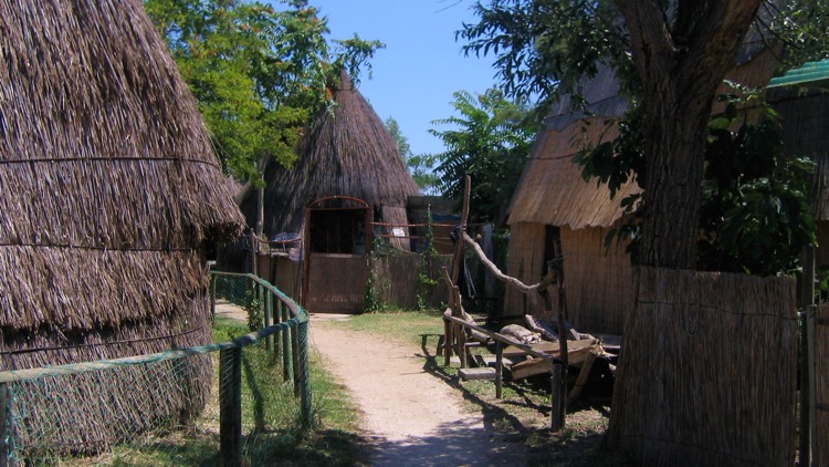 Casoni, die typischen Schilfhütten der Fischer von Caorle