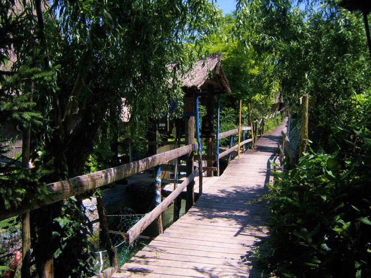 Casoni im Fischerdorf