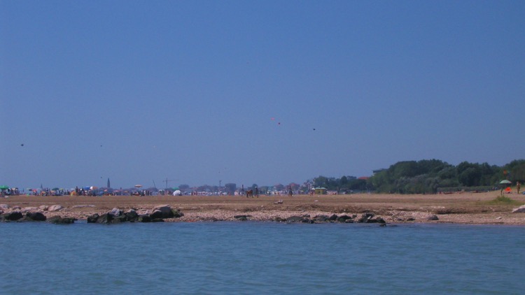 Der Strand von Caorle